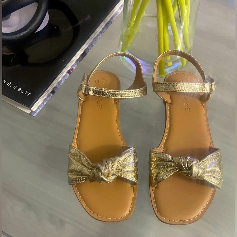 Cat & Jack Girl sandals size 13